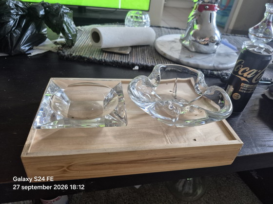 Cendriers Val Saint Lambert – Objets déco, Crystal (photo 4 of 6)