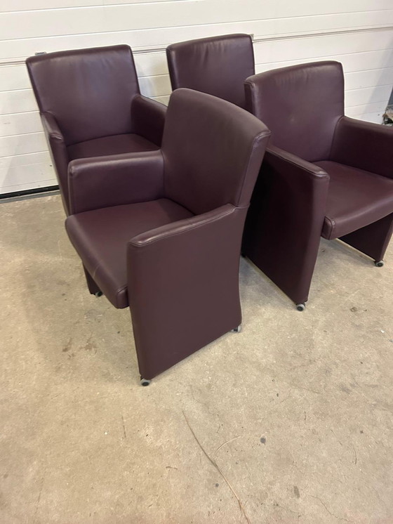 Image 1 of Silla de comedor Staccato 4x Morado