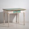 Antiker Beistelltisch mit türkisgrüner Patina (ca. 1920) #7 – Beistelltische (photo 9 of 16)