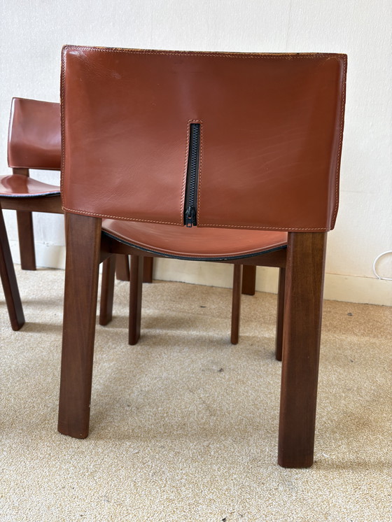 Image 1 of 4 Afra & Tobias ScArpa-Lederstühle