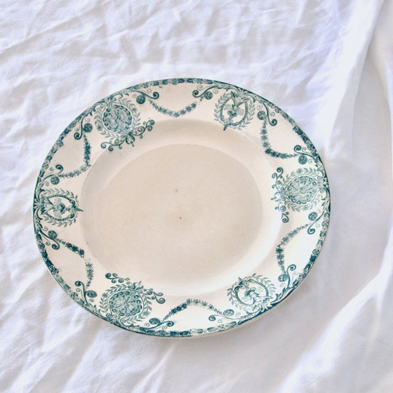 Image 1 of Placas de piedra de hierro de Longwy "Pierrefonds" del siglo XIX.