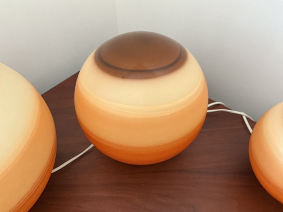 Image 1 of 3 lampade a globo Wofi anni '80