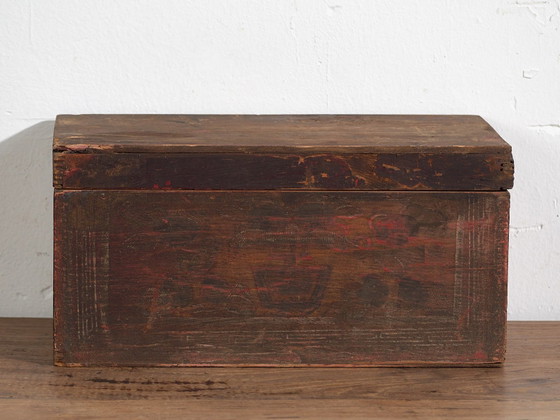 Caja antigua de tono oscuro (c.1900) #26 – Objetos decorativos (photo 28 of 40)