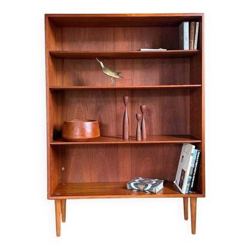 Libreria vintage scandinava in teak di Borge Mogensen – boekenkasten, Scandinavian (photo 2 of 13)
