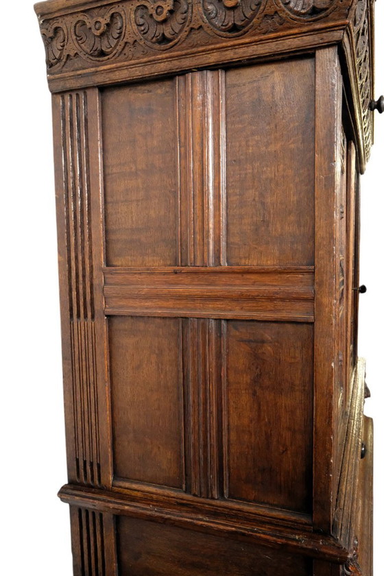 Image 1 of Fino armario Pilaster holandés del siglo XVII