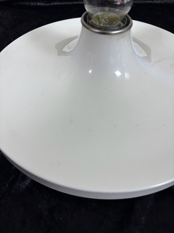 Lampada a disco Vintage Les Arcs - Metallo bianco, Applique (foto 6 di 10)