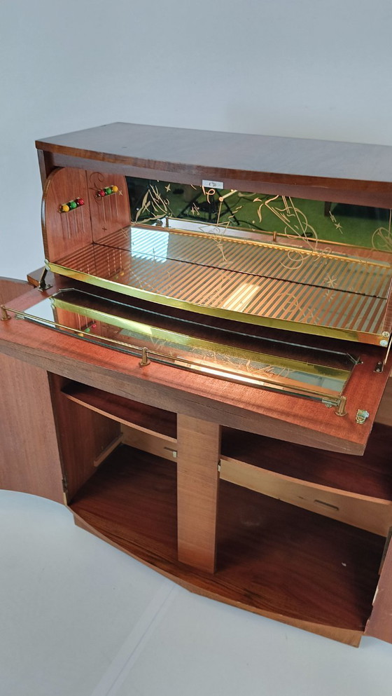 Image 1 of Cocktail bar vintage "Sureline" - Serlin & Sons, anni '50