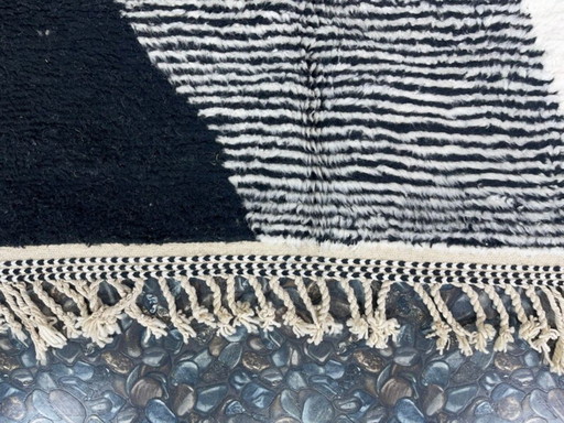 Tapis berbère en laine authentique Zebra 300cmx250cm 