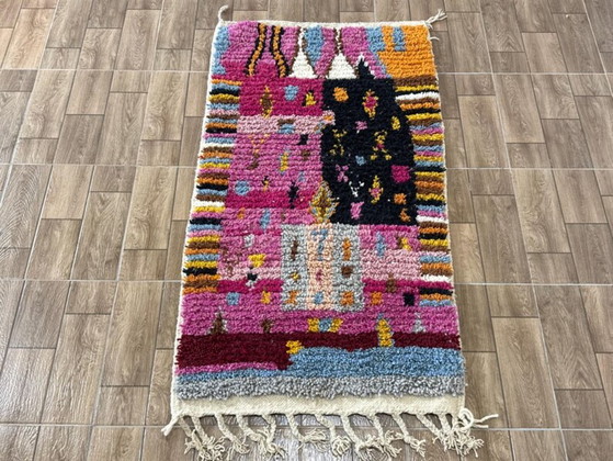 Marokkaans Berber tapijt van natuurlijke wol, 250 cm x 120 cm – Vloerkleden en tapijten, Cotton (photo 3 of 6)