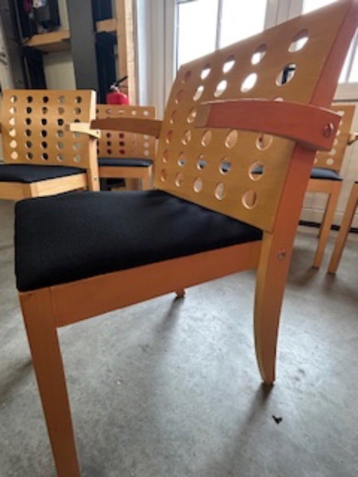 6 chaises Thonet modernes