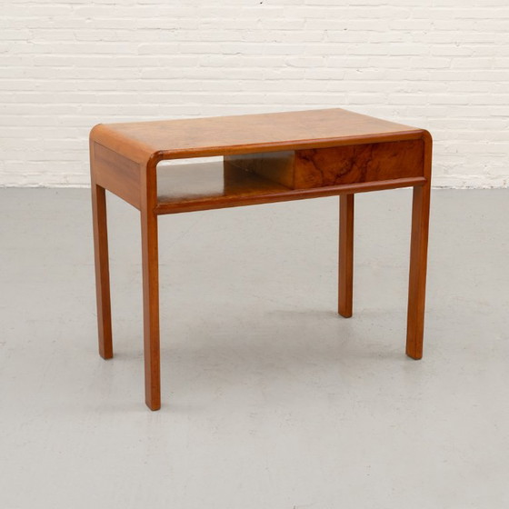 Italian Art Deco Root Wood Desk 30s (photo 5 of 15)