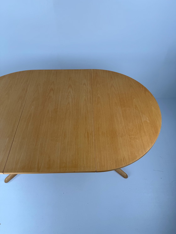 Image 1 of Tavolo da pranzo rotondo estensibile Skovby Denmark