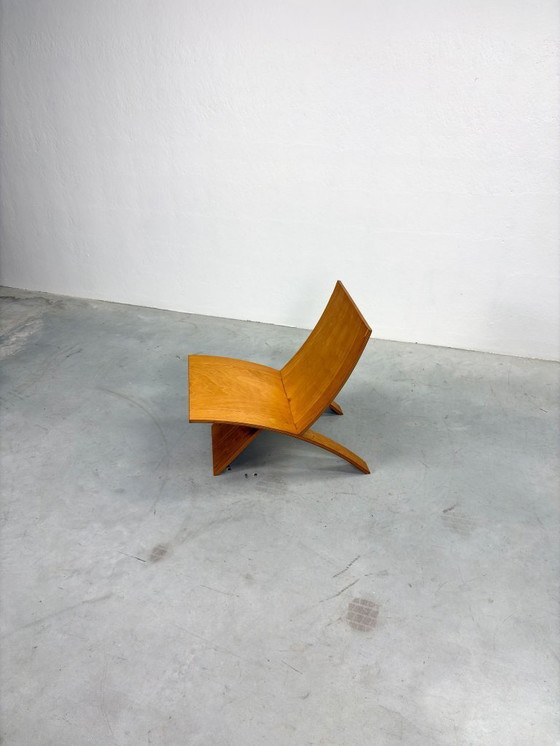 Image 1 of Sedia vintage in Laminex di Jens Nielsen per Westnofa