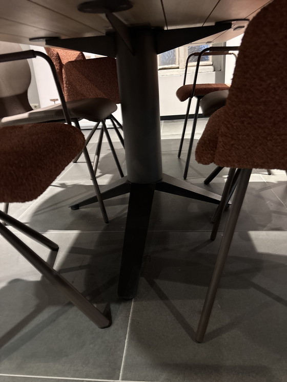 Image 1 of Bert Plantagie eetkemertafel Eiken gekalkt