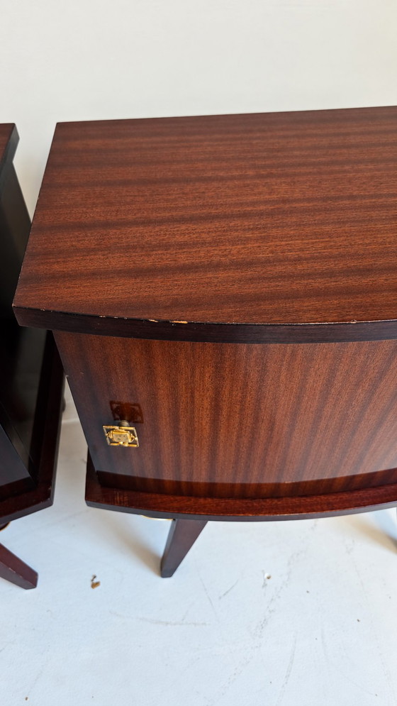 Vintage Mid-Century Nightstands – Wood (photo 7 of 9)