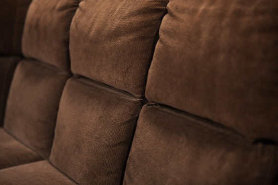 Image 1 of Very rare Castell Sofa in original fabric by Hans Hopfer for Wiener Werkstätte