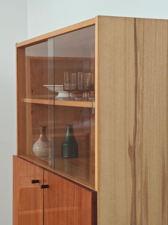Buffet / Bibliothek OP-010 Drevotex Zamberk aus der Tschechoslowakei 1977 – Aufbewahrungsschrank, Wood (photo 10 of 19)