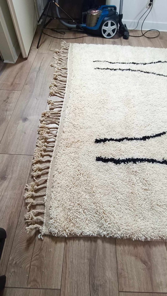 Image 1 of Tapis berbère laine vierge Tapis marocain - 323 x 202 cm 300 x 200 m Type B7.9