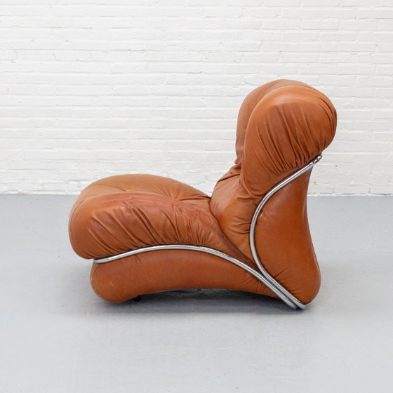 Image 1 of Italiaanse Lounge Fauteuil Corolla I.P.E. '70s