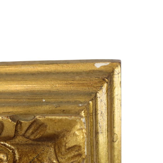 Image 1 of Large Gold-Colored Frame Baroque Style 86cm
