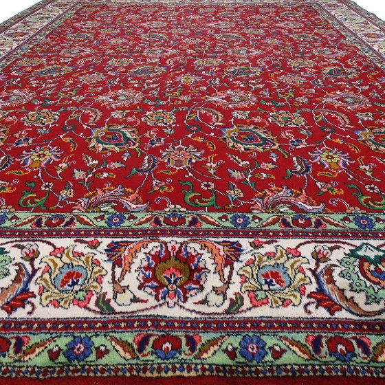 Image 1 of XL-Tabriz - 395 x 302 cm - Laine sur coton - Noué à la main