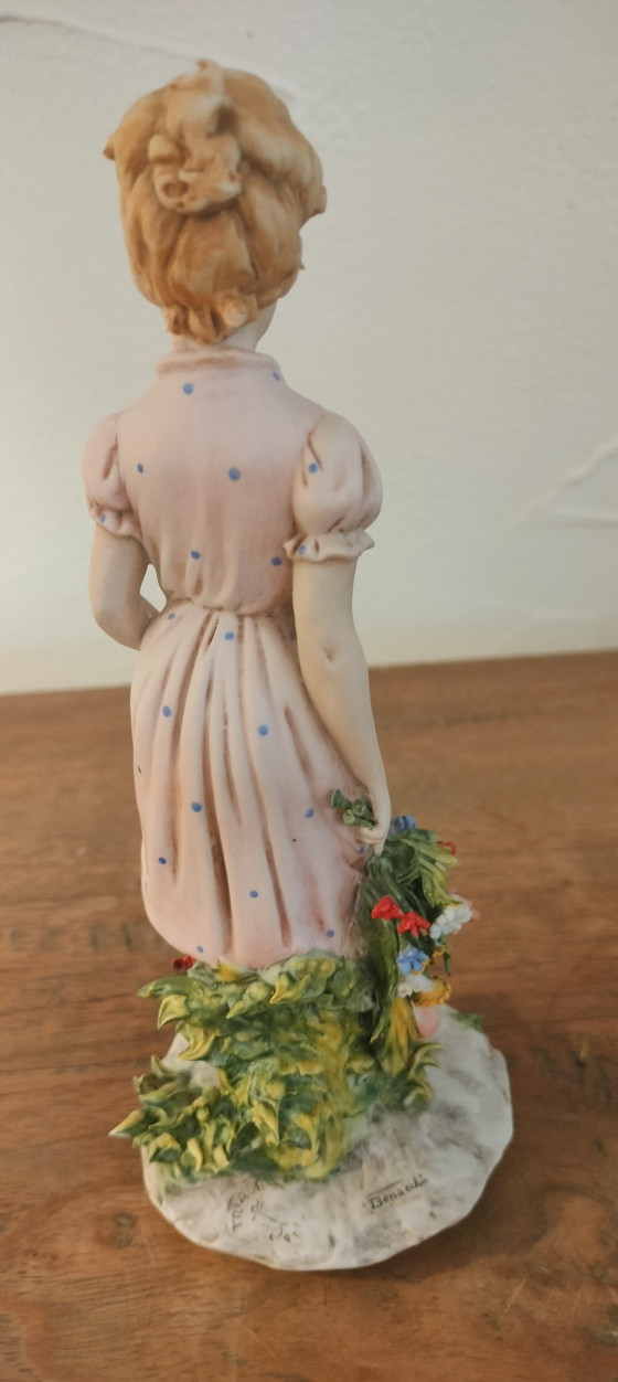 Image 1 of Porseleinen koppeltje Benacchio Luigi 1960 Triade met logo anker gemarkeerd 