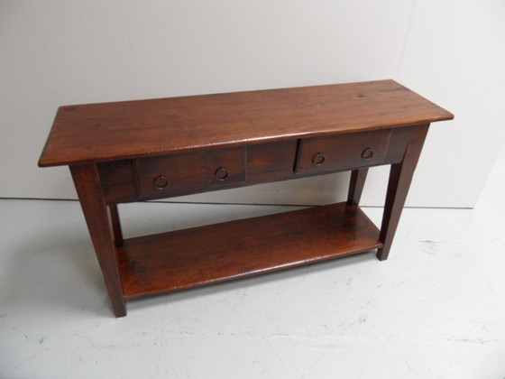 Tavolino antico con 2 cassetti – Tavolini, Wood (photo 2 of 12)
