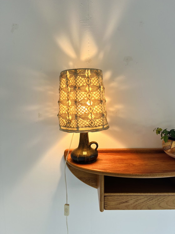 Image 1 of Vintage Keramieken Tafellamp, Kiel Atelier ‘60