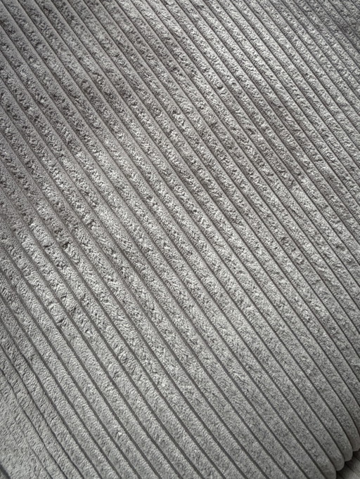 Housses de coussin Vetsak Cord Velours Platinum – modulaire banken, Textile, Velvet (photo 2 of 7)