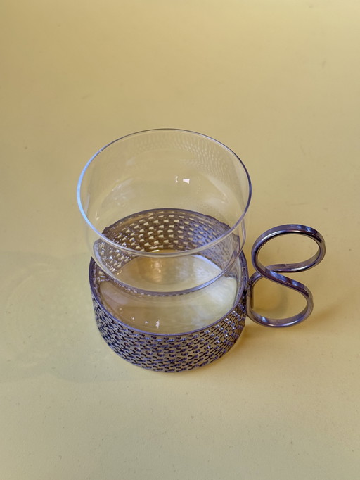 Bicchiere da tè Iittala Tsaikka design Timo Sarpaneva