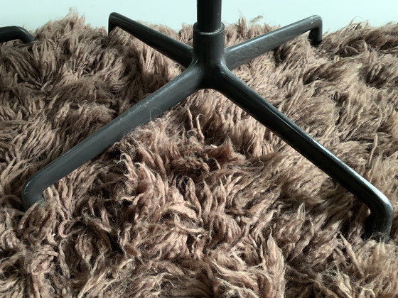 Image 1 of 2 Vitra AE 107 chairs sea green with gray base