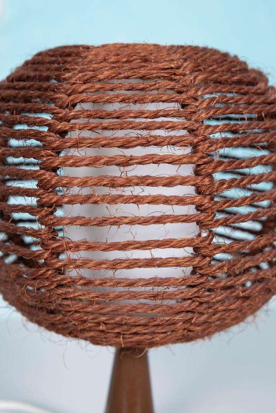 Image 1 of Lampada da tavolo vintage Japandi anni '70