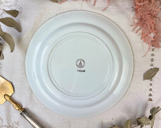 Plat rond jaune doré L'AMANDINOISE Modèle 7894 – Vaisselle (photo 6 of 7)