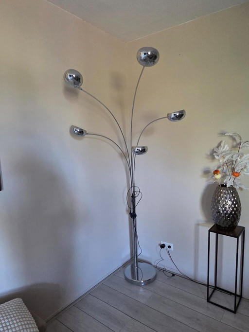 Montel Booglamp Chroom – vloerlampen, Chrome (photo 2 of 5)