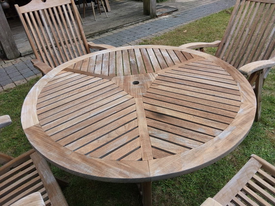Ensemble de jardin en teck avec coussins inclus – Select Garden, Ensembles de jardin, Wood (photo 2 of 7)
