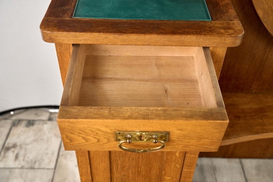 Image 1 of Antieke houten kaptafel, jaren 1920, Tsjechoslowakije