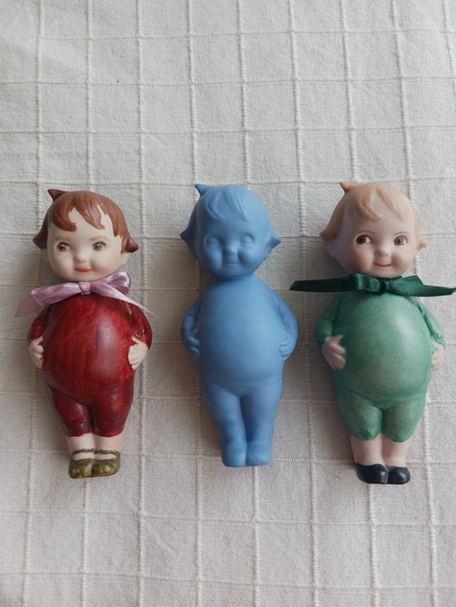 Kewpie-Puppen aus Porzellan