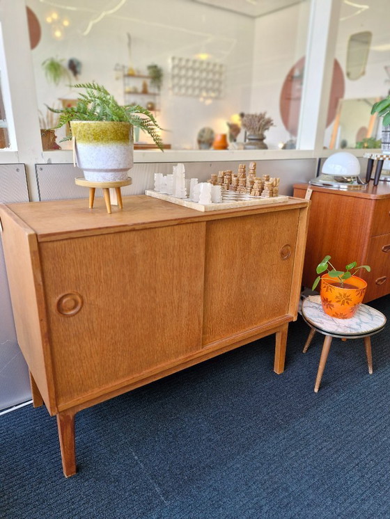 Image 1 of Portes coulissantes de meuble vintage des années 70