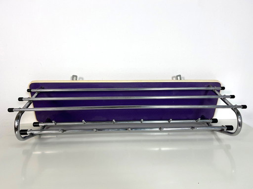 Porte-manteau mural, design néerlandais, années 1960.