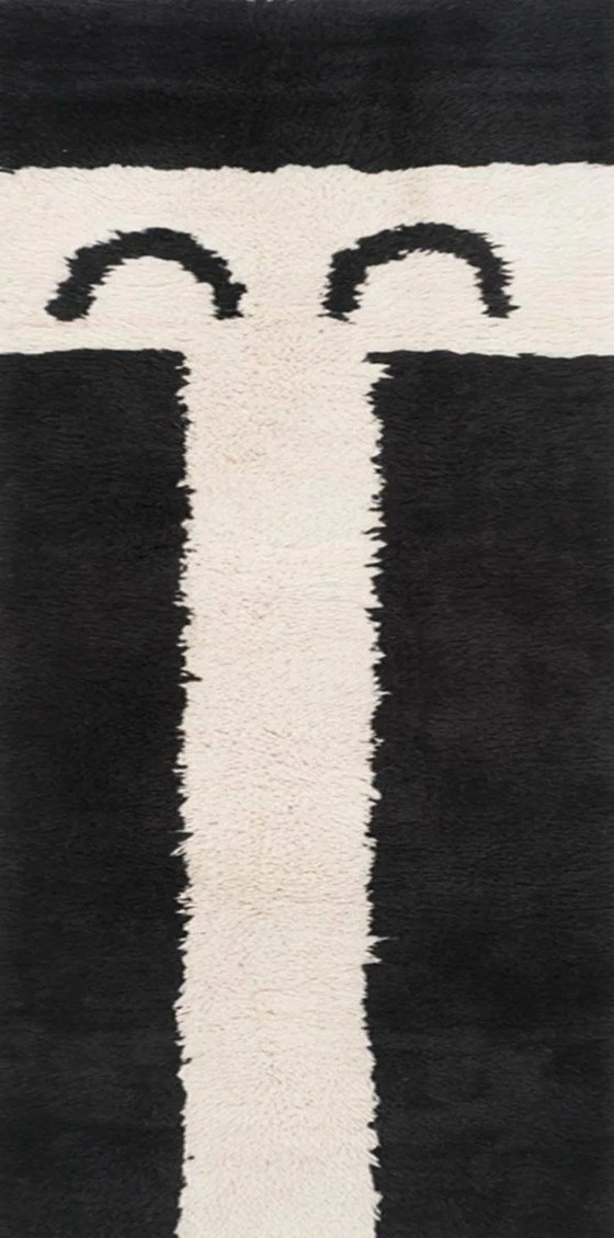 Alfombra pasillera hecha a mano 300cm x 70cm (photo 3 of 4)