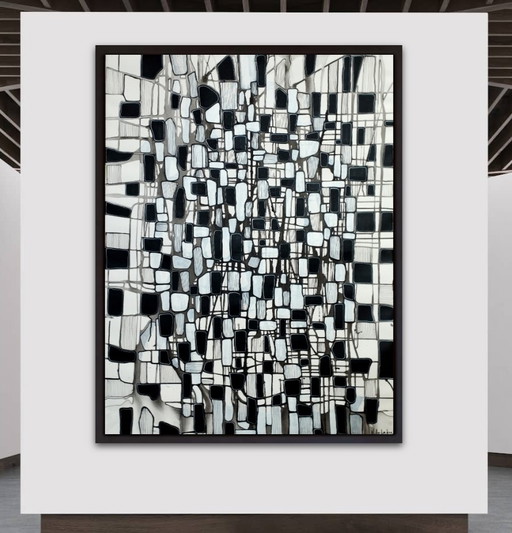 Composition abstraite XXL de Natia Antadze