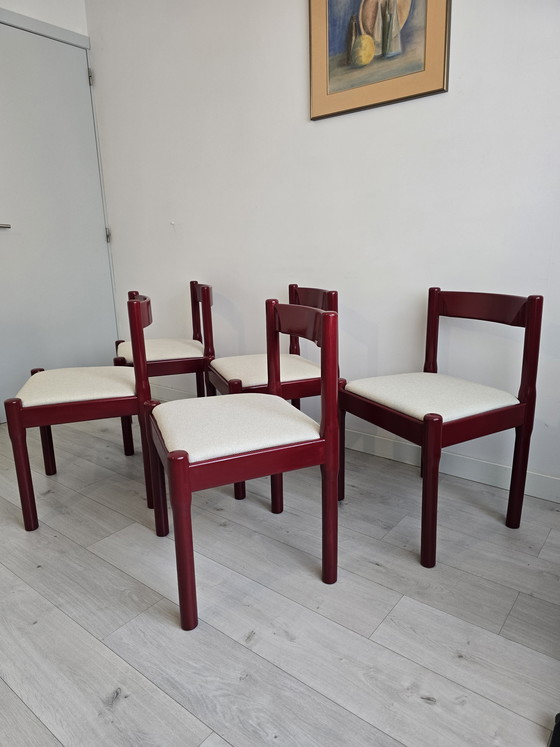 Image 1 of 5 × cassina stoelen door vico megistretti