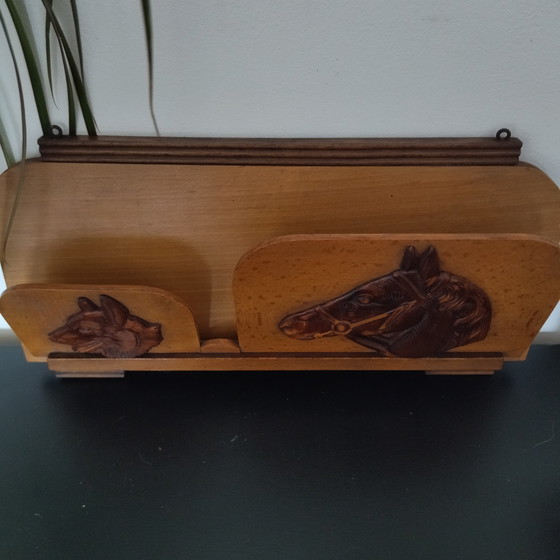 Image 1 of Brievenhouder. Art Deco.