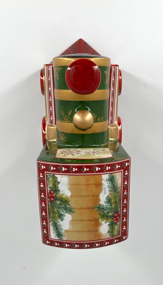 Image 1 of Locomotiva in porcellana Villeroy & Boch "Nostalgic Melody" con carillon (rara)