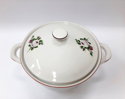 Vintage Porzellan Servierschüssel, Suppenschüssel