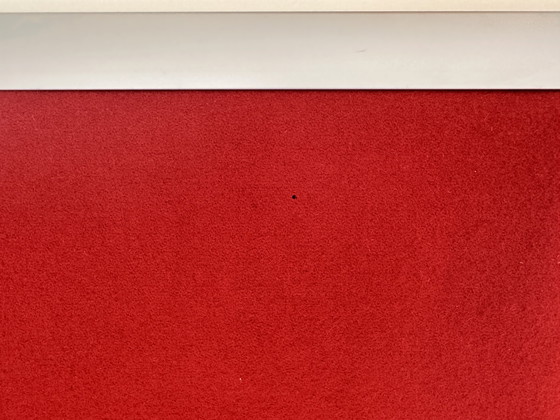 Image 1 of Lit RÖWA Genio 180 x 200 avec tenture murale en feutre rouge