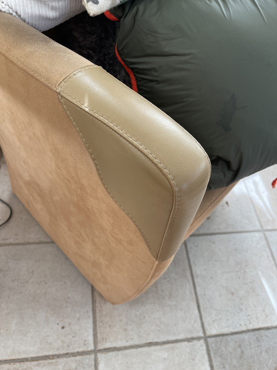 Image 1 of Set van 4 Leolux fauteuils Lapita bekleed met beige Alcantara