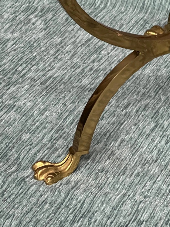 Tavolino da caffè in ottone massiccio – Maison Jansen, Tavolini da caffè, Brass (photo 6 of 9)
