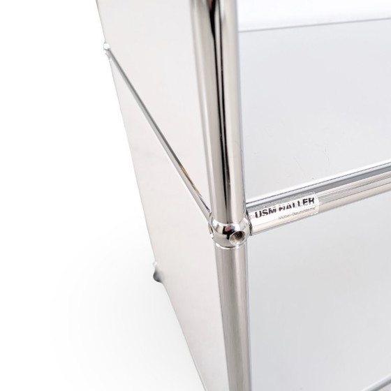 Image 1 of Cassettiera originale USM Haller, mobiletto/credenza bianco Fritz Haller2