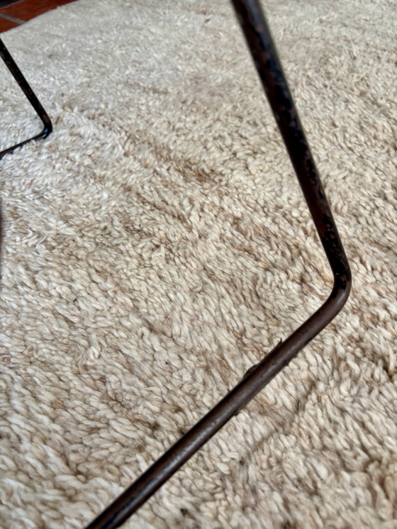 Image 1 of 2x draadstoel met kussens SM05 Cees Braakman voor Pastoe